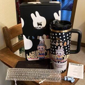 STANLEY x LOVESHACKFANCY x LABUBU Collab QUENCHER H2.0 TUMBLER 40 Oz Bundle NIB